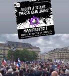 19 juin 2024 Paris : soutien manif "Nous Vivrons"